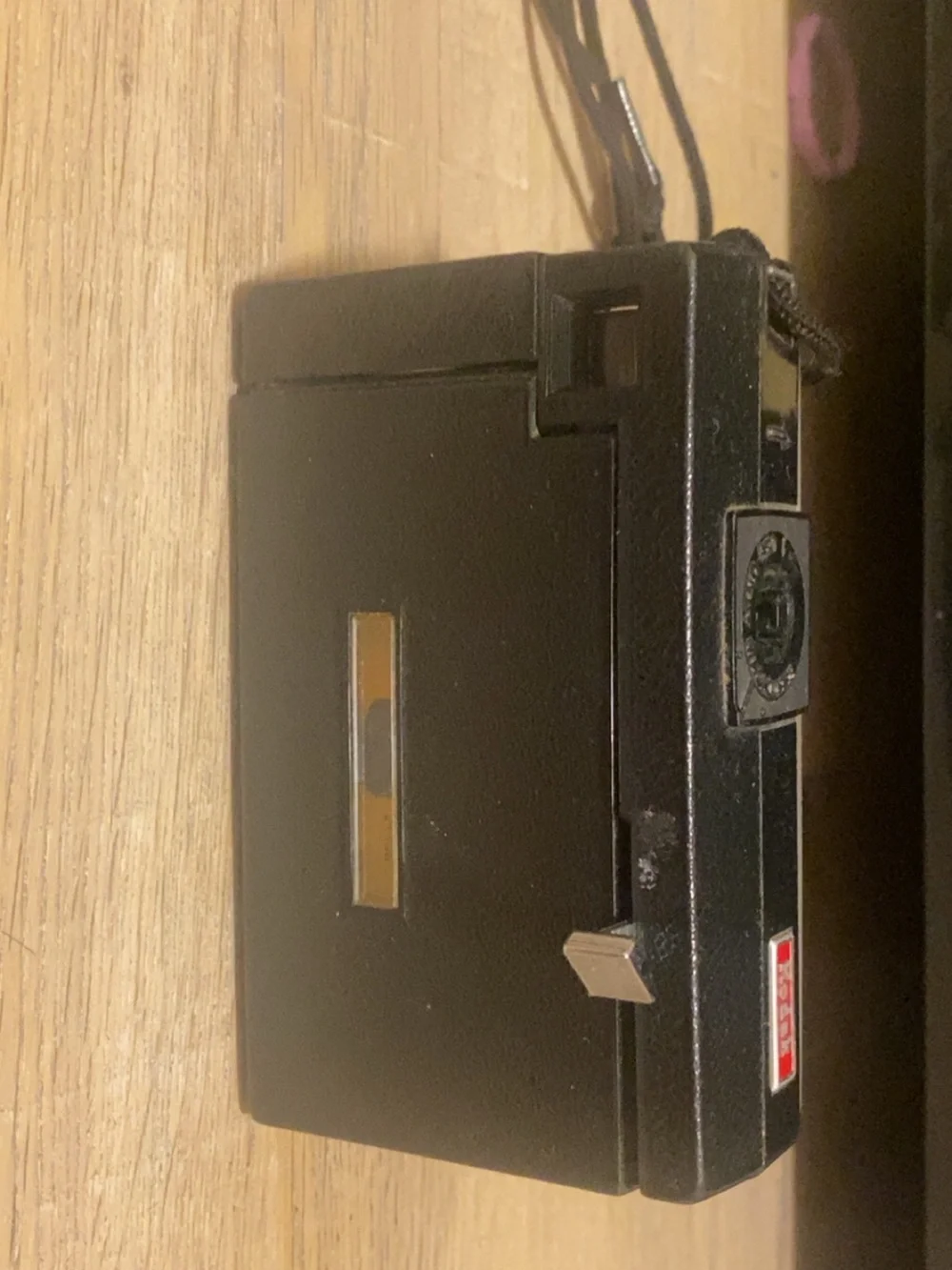 Kodak Instamatic X-35 Silver and Black Point-and-Shoot Camera
